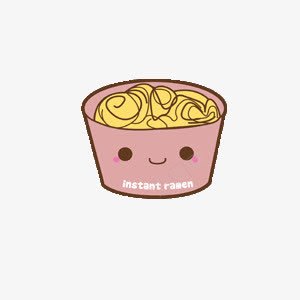一碗方便面png免抠素材_新图网 https://ixintu.com 卡通 方便面 碗
