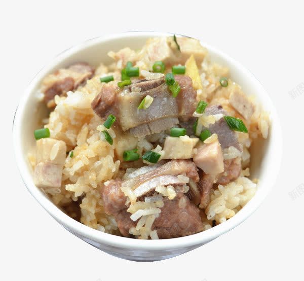 香芋排骨焖饭png免抠素材_新图网 https://ixintu.com 快手饭 排骨 米饭 美食素材 葱 餐饮素材 香芋