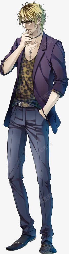 卡通豹纹男子png免抠素材_新图网 https://ixintu.com 卡通 图片 男子 豹纹