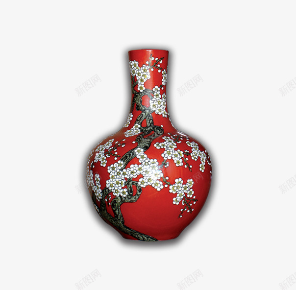 红色花瓶psd免抠素材_新图网 https://ixintu.com 古代 红色花瓶 艺术花瓶 花瓶