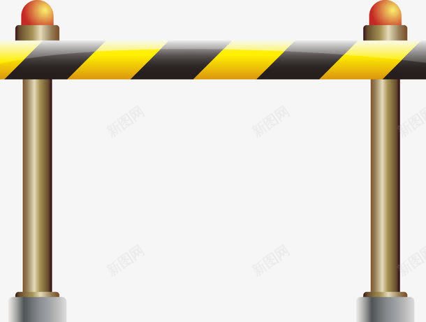 提示警示障碍物png免抠素材_新图网 https://ixintu.com 提示 警示 障碍物 黄黑警示条纹