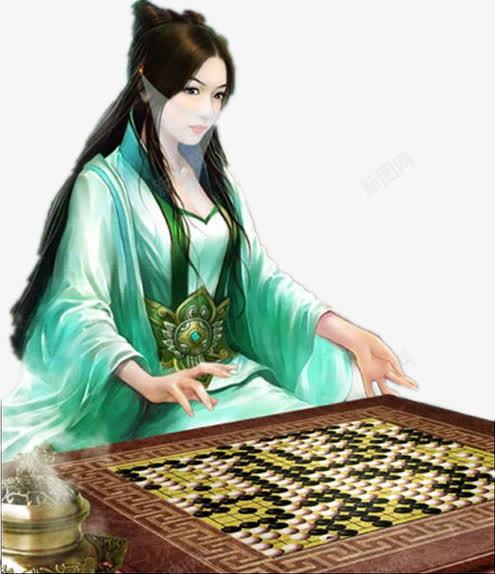 白色面纱女子手绘古风png免抠素材_新图网 https://ixintu.com 古风 女子 手绘 白色 蒙面美女 面纱