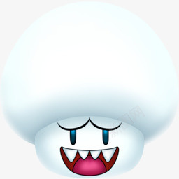 嘘蘑菇SuperMarioicons图标png_新图网 https://ixintu.com Boo Mushroom 嘘 蘑菇