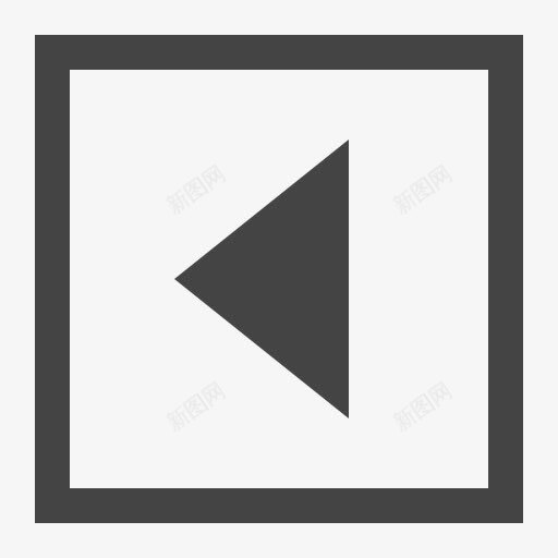 左箭头图标png_新图网 https://ixintu.com 定位 定向 广场方向 箭
