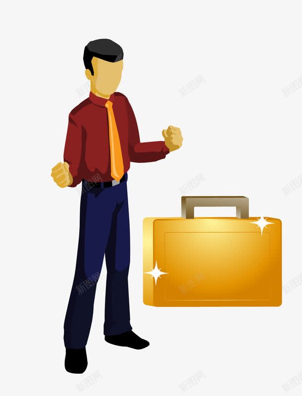 卡通图案有钱人png免抠素材_新图网 https://ixintu.com 卡通富豪 有钱人 炫富 物质生活 矢量卡通图案 矢量手绘 金钱