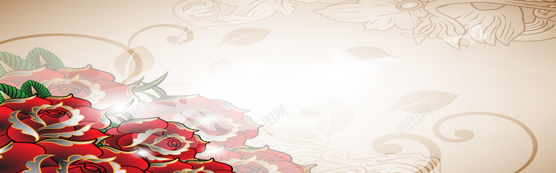 手绘花朵渐变淘宝雅致banner矢量图ai高清背景_新图网 https://ixintu.com 手绘 海报banner 淘宝 渐变 纹理 花朵 质感 雅致 矢量图