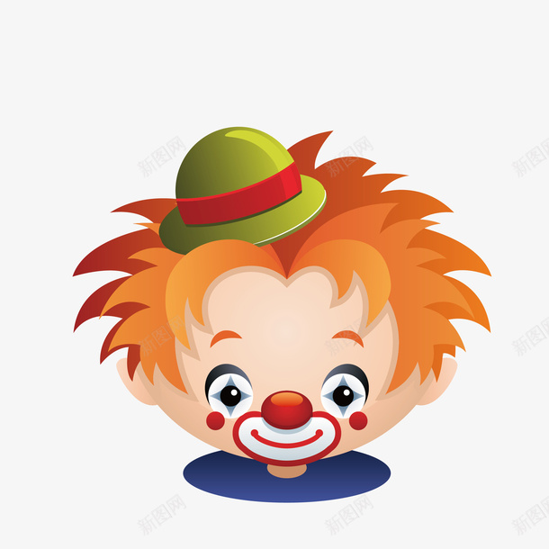 卡通小丑png免抠素材_新图网 https://ixintu.com joker 创意插画 卡通小丑 可爱小丑 小丑 小丑PNG 小丑头像