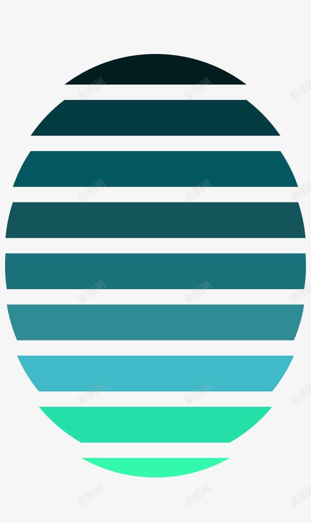 椭圆条状logo图标png_新图网 https://ixintu.com 免扣png素材 商业 椭圆 科技 长条