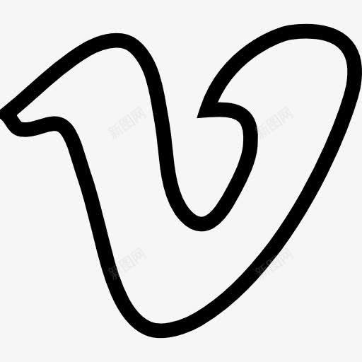 Vimeo图标png_新图网 https://ixintu.com Vimeo 标志 标识 社交媒体 社交网络