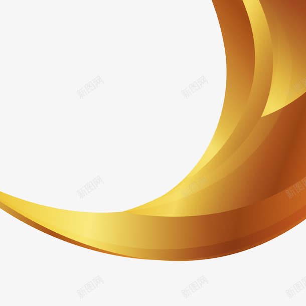金色背景png免抠素材_新图网 https://ixintu.com 商务 立体 线条 金色通用
