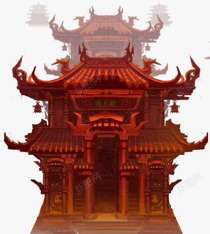 游戏标志手绘png免抠素材_新图网 https://ixintu.com 中国风 中国风素材 卡通古典素材 卡通素材 图标剪影 手绘中国风 手绘图片