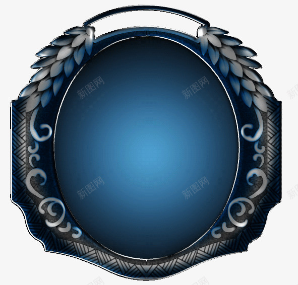 铜镜png免抠素材_新图网 https://ixintu.com 古典 欧式 铜镜
