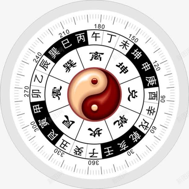 传统八卦盘图标png_新图网 https://ixintu.com 八卦 八卦盘 创意 形状 易经八卦罗盘 标志 标志图标 设计