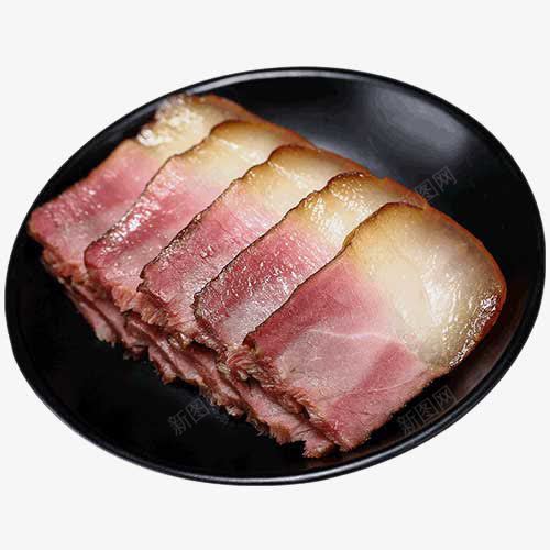 五花肉一盘png免抠素材_新图网 https://ixintu.com 卤五花肉 卤味 卤菜 肉
