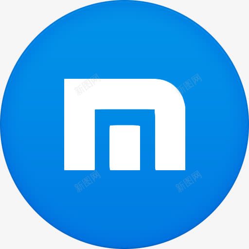 傲游浏览器图标png_新图网 https://ixintu.com maxthon 傲游浏览器