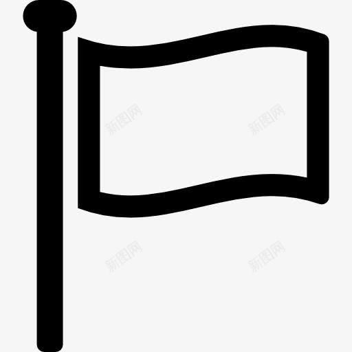 国旗运动工具概述图标png_新图网 https://ixintu.com 国旗 地图和国旗 嬉戏 工具 杆 矩形 轮廓 运动