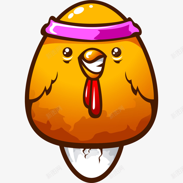 卡通下蛋的母鸡png免抠素材_新图网 https://ixintu.com 下蛋母鸡 卡通母鸡 母鸡 生产 矢量母鸡 鸡蛋