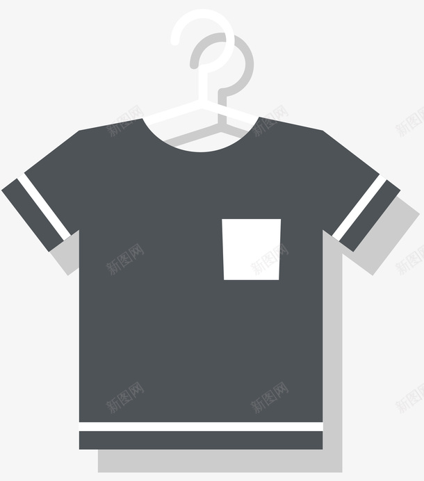 黑色衣架卡通洗衣房png免抠素材_新图网 https://ixintu.com 卡通符号 卡通风格 洗衣房 洗衣符号 黑色衣架