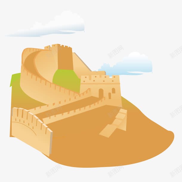 黄色现代建筑图形psd免抠素材_新图网 https://ixintu.com 卡通风景 图形 地标性建筑 建筑 旅游 景点 现代 黄色