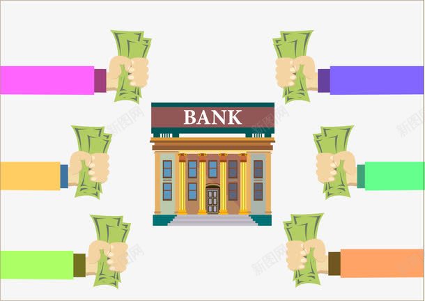 念储蓄手持有金钱png免抠素材_新图网 https://ixintu.com 储蓄 手持 金钱