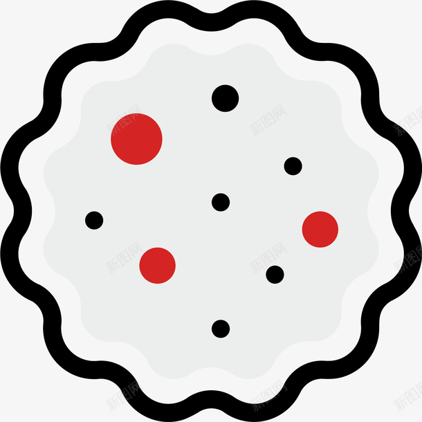 中秋食物标图标png_新图网 https://ixintu.com 中秋节 免抠图 卡通有趣 彩色底纹 矢量图案 食物