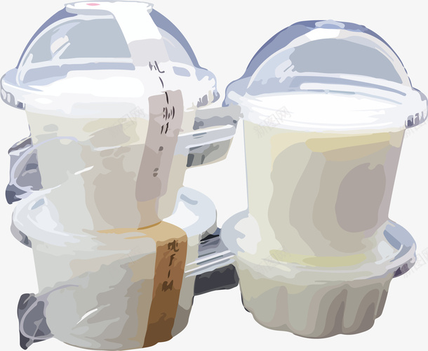 一次性塑料酸奶杯矢量图ai免抠素材_新图网 https://ixintu.com 一次性 一次性塑料酸奶杯 产品 塑料 透明 酸奶盒 矢量图