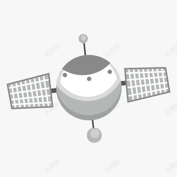 太空站卫星卡通卫星矢量图ai免抠素材_新图网 https://ixintu.com 卡通卫星 卡通太空站 卫星 发射卫星 太空站 对地卫星 矢量图