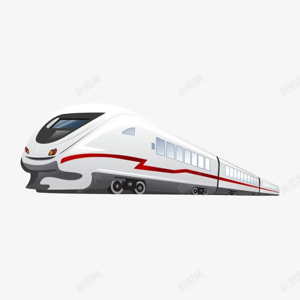 交通工具车子png免抠素材_新图网 https://ixintu.com 交通工具 动车 卡通 白色 车子