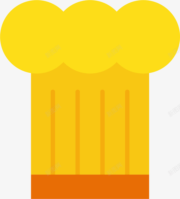 厨师帽卡通风格png免抠素材_新图网 https://ixintu.com 卡通用具 厨师帽 厨房用具 厨房设备 用具