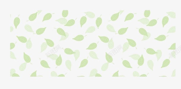 绿叶背景png免抠素材_新图网 https://ixintu.com 创意设计 底纹 清新 绿叶 绿色 背景