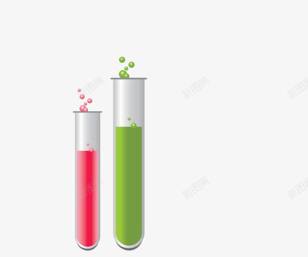 彩色药品png免抠素材_新图网 https://ixintu.com 医生 医疗用品 捣药器 药品 试剂 试管