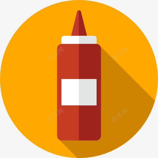 番茄酱图标png_新图网 https://ixintu.com 瓶 辣 酱 食品 食品和餐厅