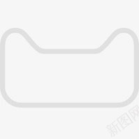灰色手绘天猫图标png_新图网 https://ixintu.com 图标 灰色