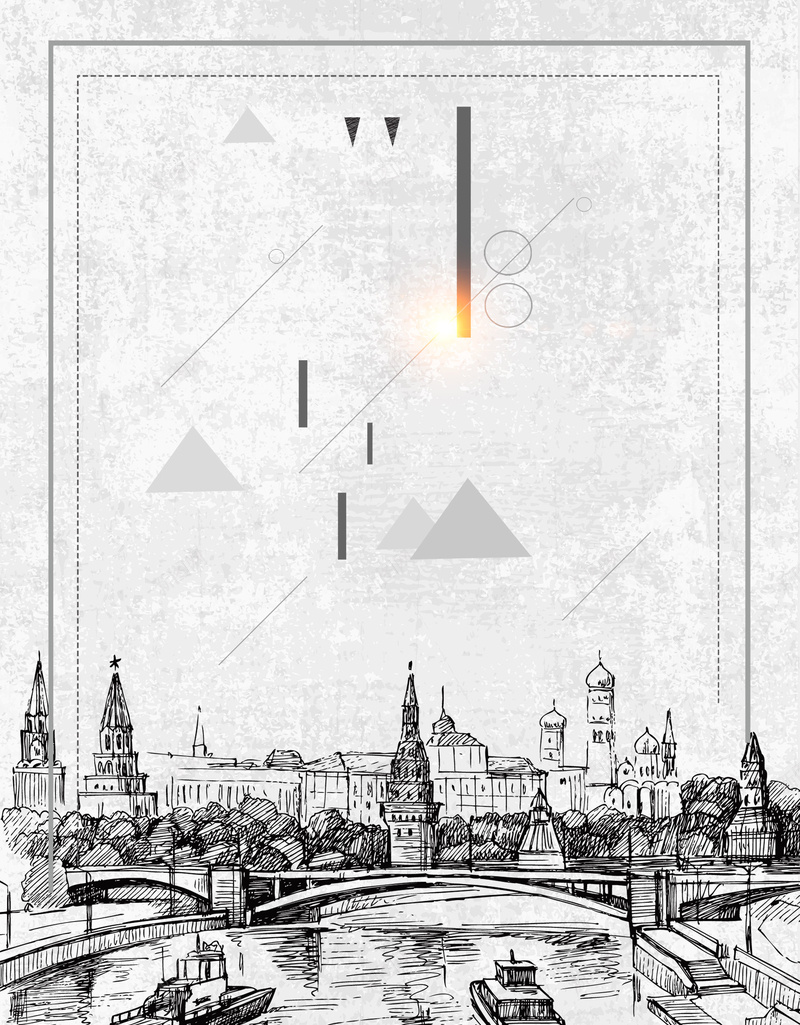 极简手绘城市素描psd设计背景_新图网 https://ixintu.com 城市 城镇 手绘 招生 极简 海报 爆炸简笔画 素描 美术 铅笔 镇子 黑白
