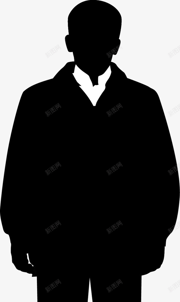 男人站姿矢量图eps免抠素材_新图网 https://ixintu.com 人物剪影 人物站姿剪影 男人站姿 矢量图