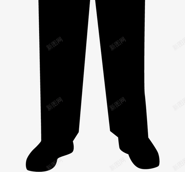 男人站姿矢量图eps免抠素材_新图网 https://ixintu.com 人物剪影 人物站姿剪影 男人站姿 矢量图