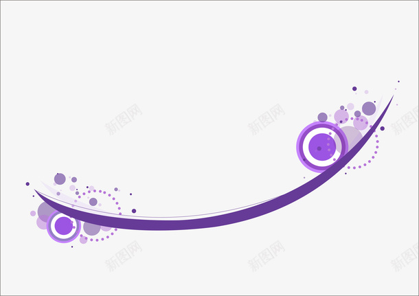 梦幻紫色矢量图eps免抠素材_新图网 https://ixintu.com 免费png 圈圈 梦幻 素材 花 矢量图