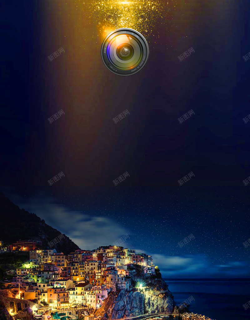 镜头城市夜景微电影海报背景psd设计背景_新图网 https://ixintu.com 微电影 微电影宣传 微电影海报 微电影的世界 海报 海报设计 璀璨 璀璨都市 镜头 镜头里的世界