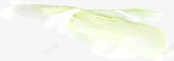 手绘绿色唯美美景草地png免抠素材_新图网 https://ixintu.com 绿色 美景 草地