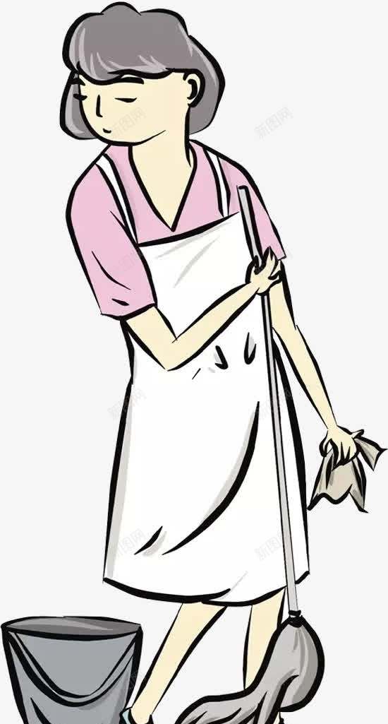 劳作的仆人png免抠素材_新图网 https://ixintu.com 仆人 农民劳作 女仆人 女佣人 打扫的仆人 扫地的仆人 清洁的仆人