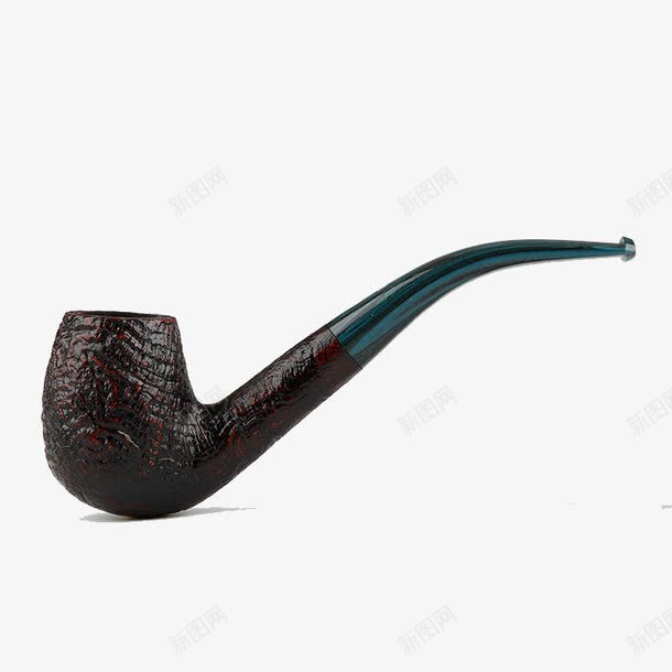 弯式烟斗png免抠素材_新图网 https://ixintu.com 产品实物 烟嘴 石楠木 粗面