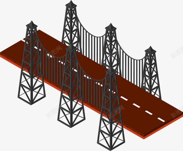 城市交通运输道路png免抠素材_新图网 https://ixintu.com 交通运输 大桥 建筑 桥梁 道路 道路桥梁