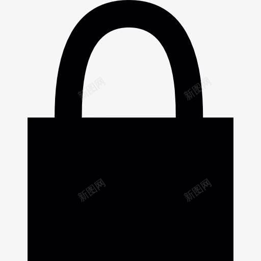 锁定图标png_新图网 https://ixintu.com 安全 安全系统 工具和器具 挂锁 锁