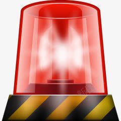 红色警灯png免抠素材_新图网 https://ixintu.com 素材 红色 警灯
