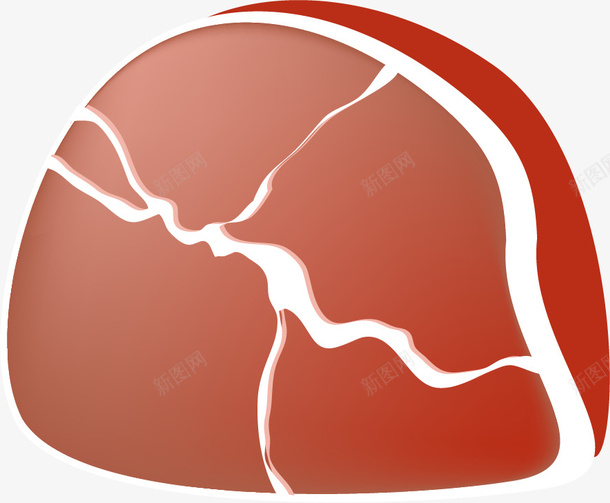 卡通生肉矢量图ai免抠素材_新图网 https://ixintu.com 卡通 可爱 平面设计 手绘 插画 生肉 矢量图