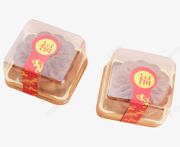 月饼独立包装封口贴png免抠素材_新图网 https://ixintu.com 封口贴
