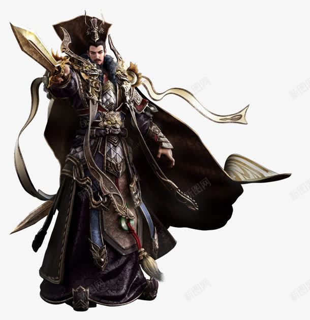 古装帝王男子手持剑png免抠素材_新图网 https://ixintu.com 古装 帝王 手持 男子 舞剑