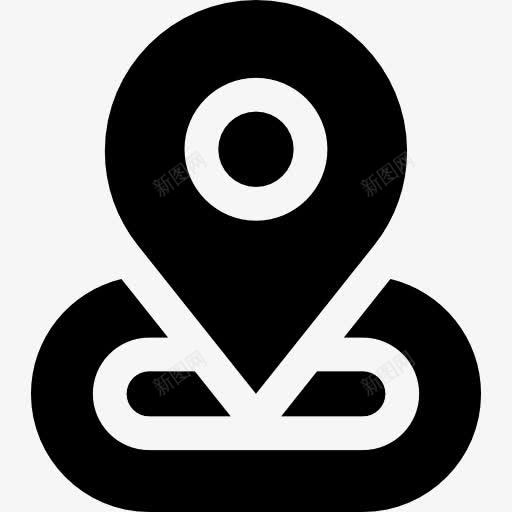 占位符图标png_新图网 https://ixintu.com GPS 地图 地图上的位置 地图的指针 引脚位置 预留位置