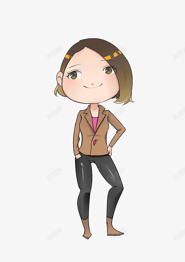 商务女士走路png免抠素材_新图网 https://ixintu.com 累瘫 向前走 商务女士走路 大步走路 学走路 斜挎包 职业工作 走路累