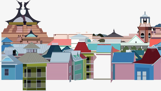 海边的房子插画矢量图ai免抠素材_新图网 https://ixintu.com 房子 房子矢量 插画 海边 海边房子 矢量图形 矢量插画 矢量图